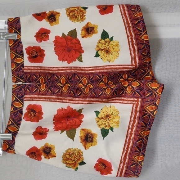 MISSGUIDED colorful cheeky shorts with back zipper. size 10, EUC - Picture 5 of 9